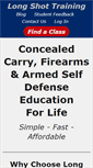 Mobile Screenshot of longshottraining.com